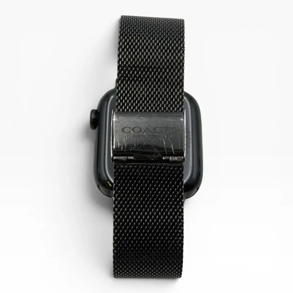 Apple Watch Series 10 42mm Aluminum Jet Black GPS A2997, Coach Band Battery 94%